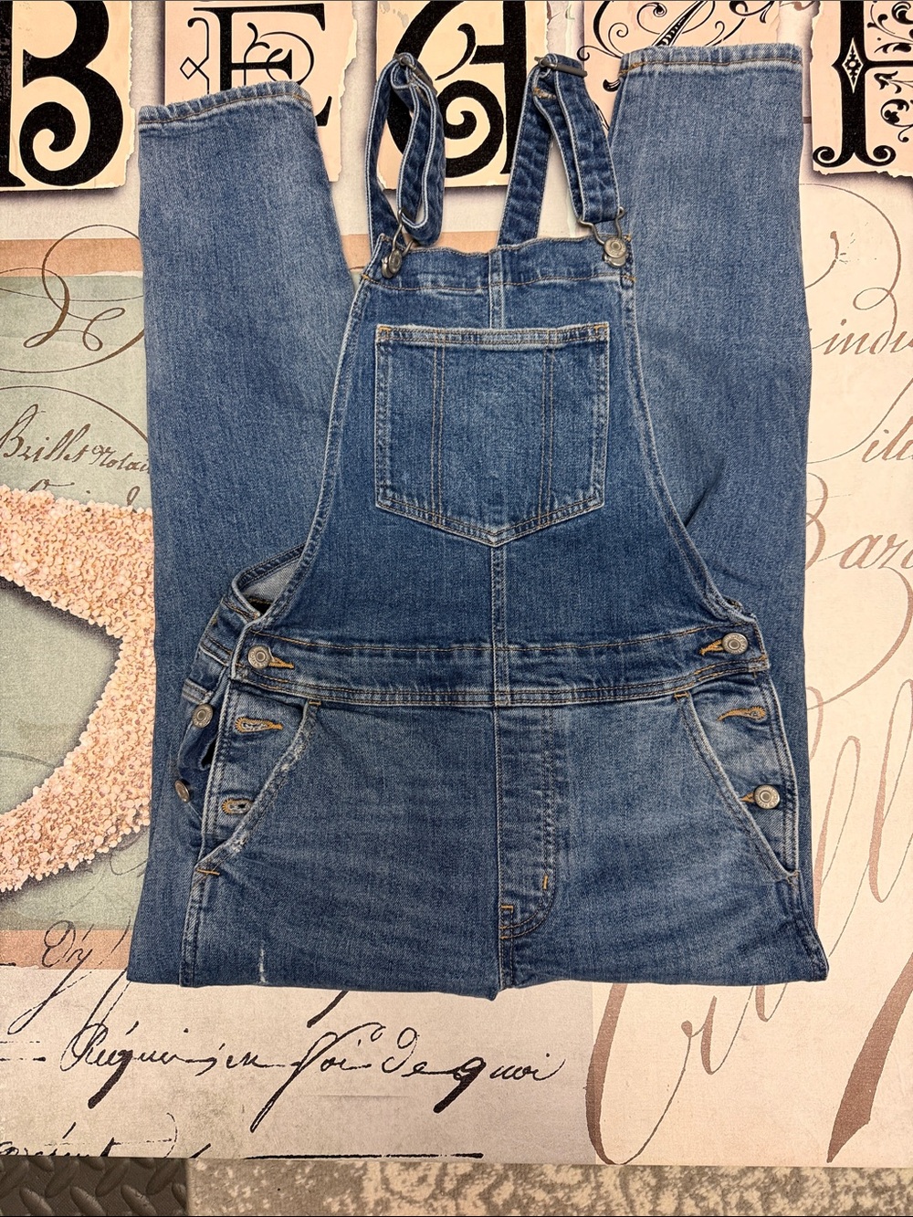 Old Navy Medium Blue Denim Women's Overalls